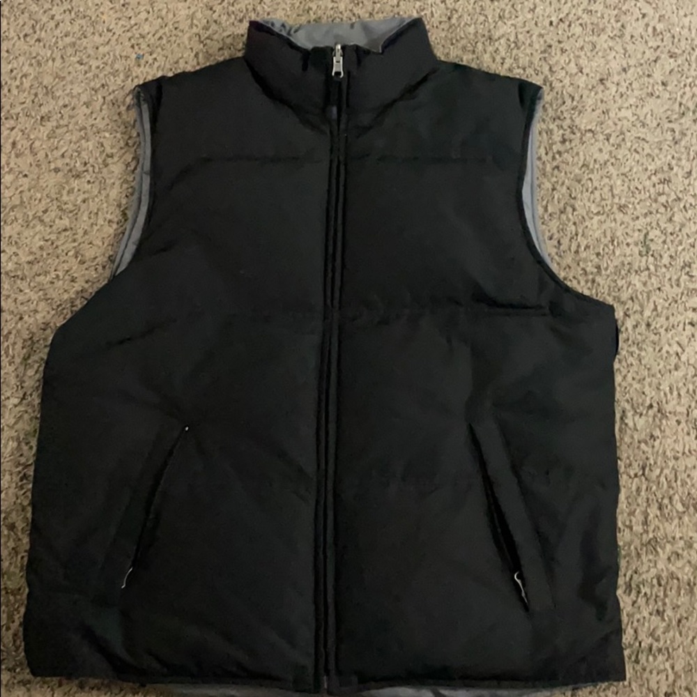 Eddie Bauer reversible vest.